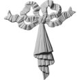 thumbnail image 1 of Ekena Millwork ONL25X27RI 24.75 Po L X 37.37 Po H X 1 Po P accent Architectural - Ruban Drop Onlay, 1 of 1