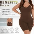 thumbnail image 4 of New Hot Bodysuits Full Coverage Shapewear Thigh Slim Body Suit Low Back Body Shaper Backless Jumpsuit Seamless Shapers Slimmer, 4 of 9