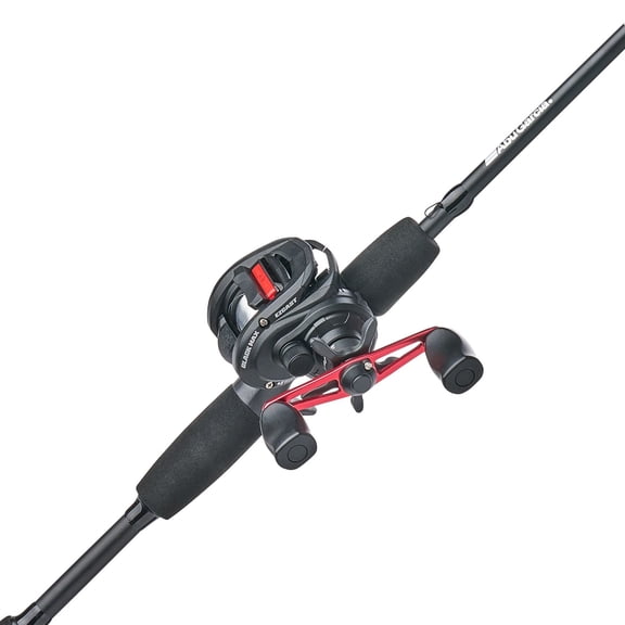 Abu Garcia Max EZ Cast Baitcast Fishing Combo, 6' Medium Rod, Right Handed Reel