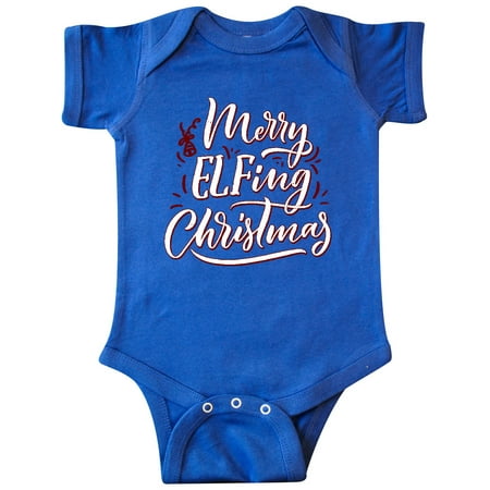 

Inktastic Merry Elfing Christmas Gift Baby Boy or Baby Girl Bodysuit