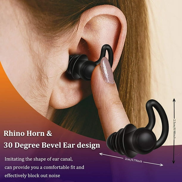1 paire de bouchons d'oreille design bloquant le bruit bouchons d