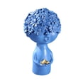 thumbnail image 4 of simhoa Creative Character Statue Artwork Tabletop Ornament for Office Shelf Bedroom Blue, 4 of 8