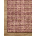thumbnail image 4 of Chris Loves Julia x Loloi Polly Plaid Berry/Natural 9'-3" x 13' Area Rug, 4 of 6