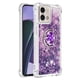 thumbnail image 2 of Funda para Motorola Moto G Stylus 5G 2023 con Brillo Líquido Flotante, Purpurina, Parachoques y Anillo Giratorio Soporte, 2 of 5