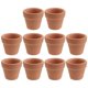 thumbnail image 1 of 10pcs 3x3cm Small Mini Terracotta Pot Clay Ceramic Pottery Planter Cactus Flower Pots Succulent Nurs, 1 of 3