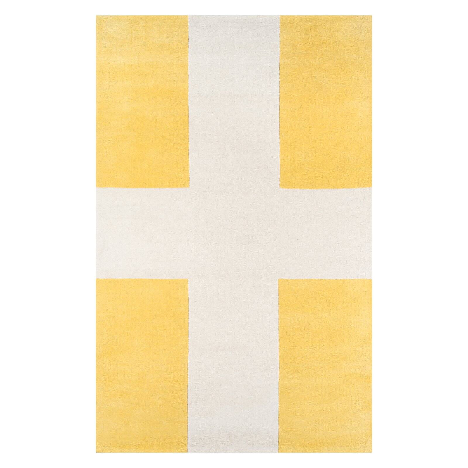 Novogratz Chevalier Yellow Rug, YELLOW