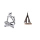 thumbnail image 1 of Conjunto de figuras de lector abstracto Estatua de pensador abstracto Arte Artesanía Decoraciones Figura humana Decoración Estante de oficina Objetos, 1 of 8