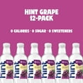 thumbnail image 4 of Hint Grape Flavored Water, 16 fl oz, 12 Pack Plastic Bottles, 4 of 13