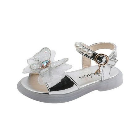 

ASEIDFNSA Toddler Slippers Size 9 Girl Sandal Y3 Latest Kids Summer Shoes Custom Cute Cartoon Little Children Flat Girls Princess Sandals