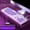 Purple, variant on TIMIFIS Keyboard Gaming Keyboard USB Wired Floating Keyboard, Ergonomic Water-Resistant Mechanical Feeling Keyboard, Ultra-Slim Rainbow LED Backlit Keyboard For Desktop Gift