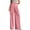 Pink B, variant on Stamzod Womens Pants Casual Loose Fit Wide Leg Pants with Pockets Summer Solid Color Straight Sweatpants Plus Size Cotton and Linen Trousers Pants for Women Brown A XXXL