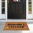 thumbnail image 6 of Memorial Day Saving!4th of July Decorations, Independence Day Non Slipss Doormat Patriotic Patterns Entrance Rug Durables Easys Clean Indoor Outdoor Entryway Floor Mat, 6 of 7