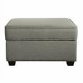thumbnail image 3 of Serta Olin Upholstered Footrest Ottoman with Storage, Granite Gray, 3 of 7