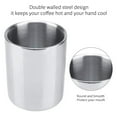 thumbnail image 5 of Mug for camping, Stainless steel, With lid, 210ml, Silver, 5 of 6