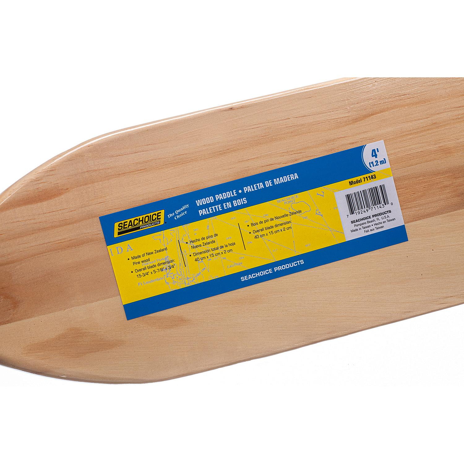 Seachoice, Wood Boat Paddle, 71144, Standard Length 4-1/2