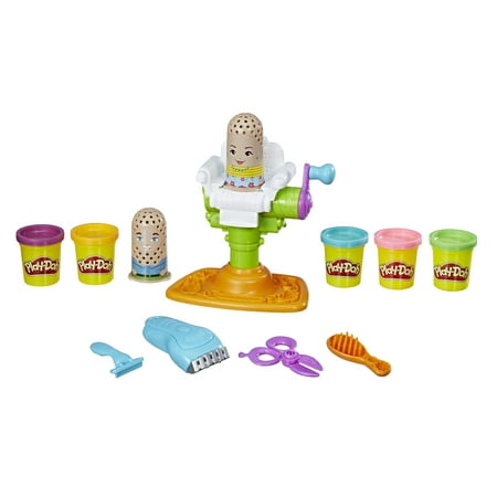 Play-Doh Buzz 'n Cut Barber Shop Set, Ages 3 and (Best Play Doh Sets For Toddlers)