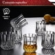 thumbnail image 4 of Vasos tequileros RD Royal Cook Transparente de Cristal 6 piezas, 4 of 5