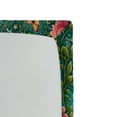 thumbnail image 3 of Ambesonne Springtime Fitted Sheet, Circular Tree Flourish, Twin Size, Green Blue and Pink, 3 of 3