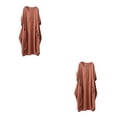thumbnail image 1 of Vestido Suelto de Dama Qarigey con Bolsillos Manga Corta Primavera Verano Color Sólido, 1 of 6