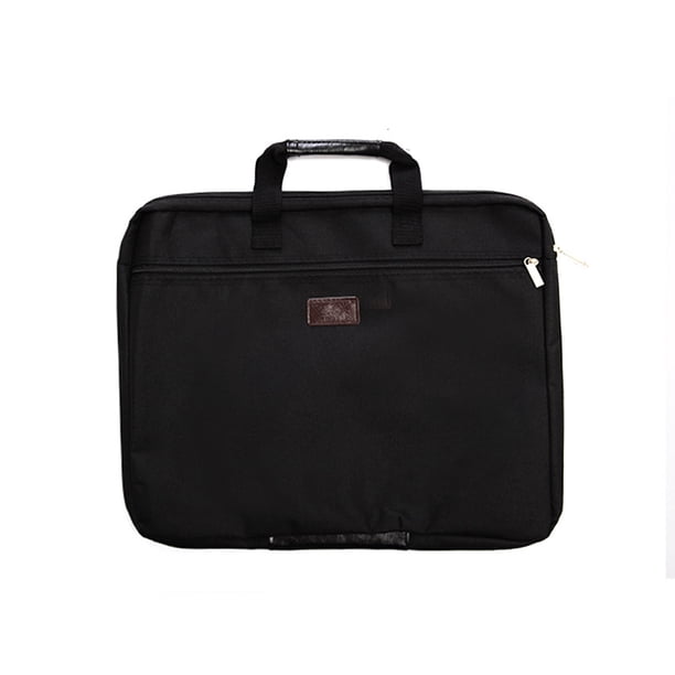 Bolsa de archivo portátil, bolsa de clase tutorial para estudiantes, maletín de computadora, lona A4, bolsa con cremallera para conferencias, imprimible