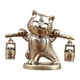 thumbnail image 1 of Figura decorativa de gato de la de latón, escultura en miniatura coleccionable decorativa, estatua de gato de la para el escritorio del, 1 of 9