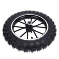 thumbnail image 1 of Front Wheel Tire for 2.5-10 with Inner Tube Rubber Wear Resistant for 10 Inch Hub Tire 49cc Small Off Road Motorcycles, 1 of 7