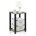 thumbnail image 4 of Furinno Turn-N-Tube End Table, Square,Black,Wood, 4 of 5