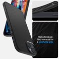 thumbnail image 4 of AmPm Liquid Air Designed for Apple iPhone 14 Case - Matte Black, 4 of 7
