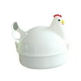 thumbnail image 4 of Chicken Shape 4 Eggs Steamer Boiler Kitchen Microwave Oven Supplies Cooker Tool, 4 of 5