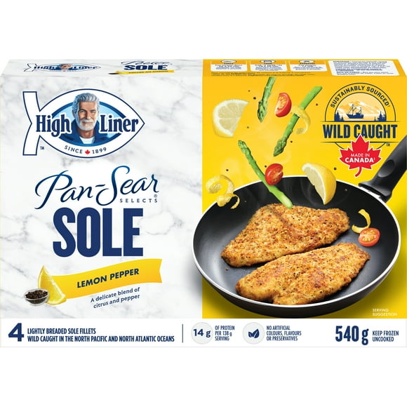 High Liner Poêlée Sélecte Sole au Poivre et au Citron 540 g