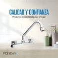 thumbnail image 5 of Mezcladora para Fregadero FONTHY 8' Acero Inoxidable y ABS Cromado, 5 of 5