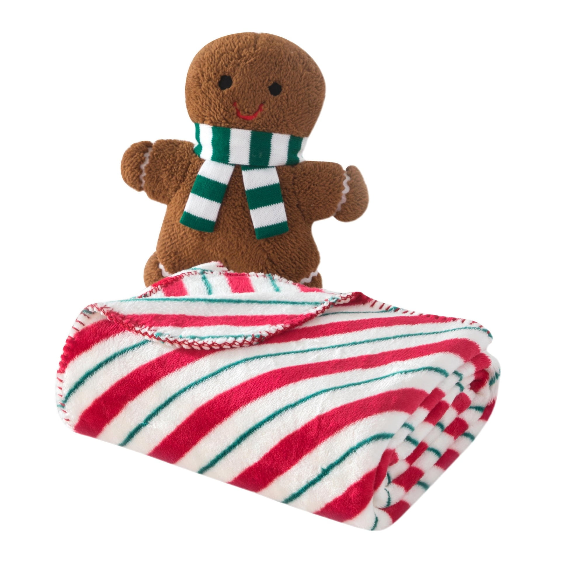 Ensemble de Coussin et Jeté Holiday Time