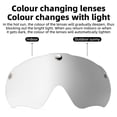 thumbnail image 3 of ROCKBROS Cycling Helmet with Removable Goggles & Sun Visor Bike Safety Helmet, 3 of 12