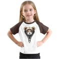 thumbnail image 4 of RXIRUCGD 2025 Vêtements d'Été pour Enfants Tout-Petits Garçons Filles Mode Mignon Col Rond Imprimé Manches Courtes Haut, 4 of 7