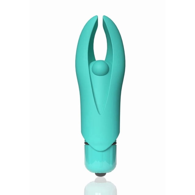 Screaming O 4B Demon Silicone Stimulating Mini Clitoral Vibrator, Kiwi