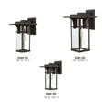 thumbnail image 6 of Hinkley Lighting - Manhattan - 1 Light Small Outdoor Wall Lantern in Craftsman, 6 of 17