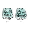 thumbnail image 6 of Goofa Not All Who Wander Are Lost1 Printed Women 2 in 1 Running Shorts,Quick Dry Athletic Workout Shorts,High Waisted Athletic Shorts with Liner Pockets-Small, 6 of 9