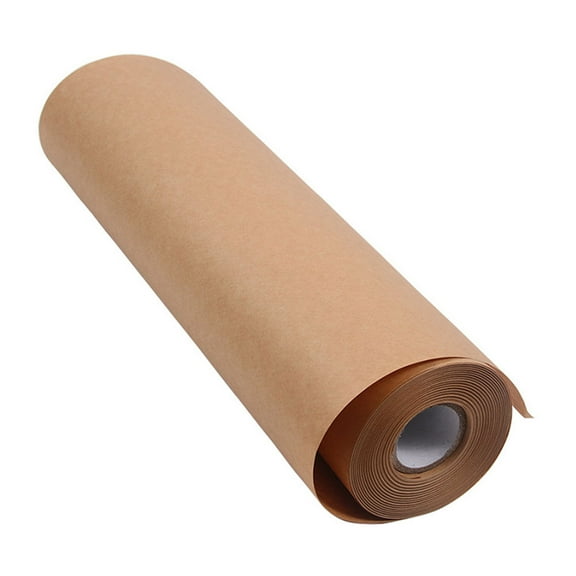 Raindrops  Kraft Paper Roll for Craft Gift Decor Christmas Wrapping Brown