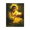 thumbnail image 2 of CozyNet Jesus Healing A Glowing Man With Radiant Touch Serene Divine Miracle & Sacred Compassion Wall Art Prints With Frame Canvas Perfect for Living Room & Bedroom, Wall Decor 16"x20", 2 of 10