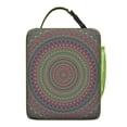 thumbnail image 5 of Mandala Psychedelic Insulated Lunch Bag – Waterproof Thermal Bento Box Tote for Travel, Camping, Office, Soft Cooler Meal Bag, 5 of 6