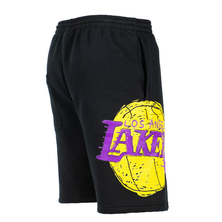 Mens After School Special Los Angeles LA Lakers Black NBA Athletic Shorts