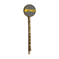 thumbnail image 1 of Broche de metal retro Logo peligro amarillo línea EsES, 1 of 3