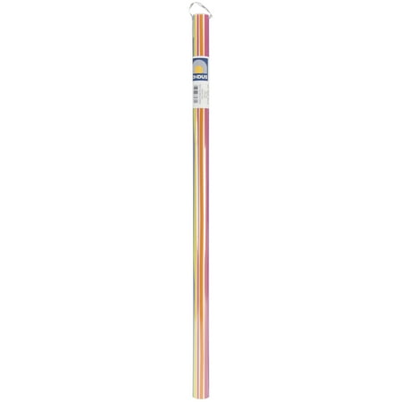 Gift Wrap 30"X5' Roll-Colorful Stripes, Pk 6, Cindus