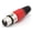 Red, variant on Velleman CA100Y 3-Pin Nickel-Plated XLR Jack - Yellow