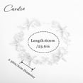 thumbnail image 2 of Starfish Bride Wedding Hair Vine Pearl Bridal Headpiece Beach Wedding Hair Accessories for Women and Girls(A Silver), 2 of 4
