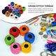 thumbnail image 3 of Luxshiny Hilo De Bordar Multicolor Para Manualidades Y Proyectos DIY En Casa De Yute Natural, 3 of 7