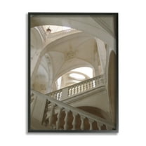 Stupell Industries Elegant Architecture Photography Travel & Places Photography Black Framed Art Print Wall Art, 24 x 30