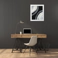thumbnail image 3 of Moore, Regina 15x18 White Modern Wood Framed Museum Art Print Titled - Ivory and Black I, 3 of 4