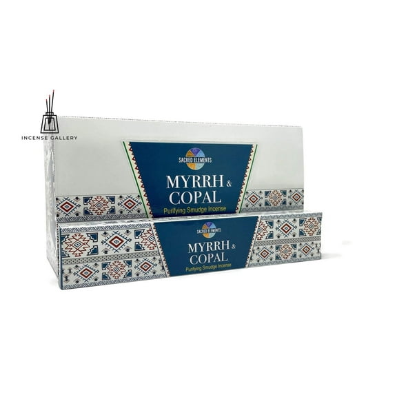 Sacred Elements Myrrh   Copal Purifying Smudge Incense Sticks