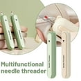 thumbnail image 3 of Daily Mix Store 2-in-1 Needle Threader & Seam Ripper 2025 Upgraded Multifunctional Sewing Tool for Hand Sewing, Embroidery & Quick Mending (2-Pack, ABS Steel Wire), 3 of 9